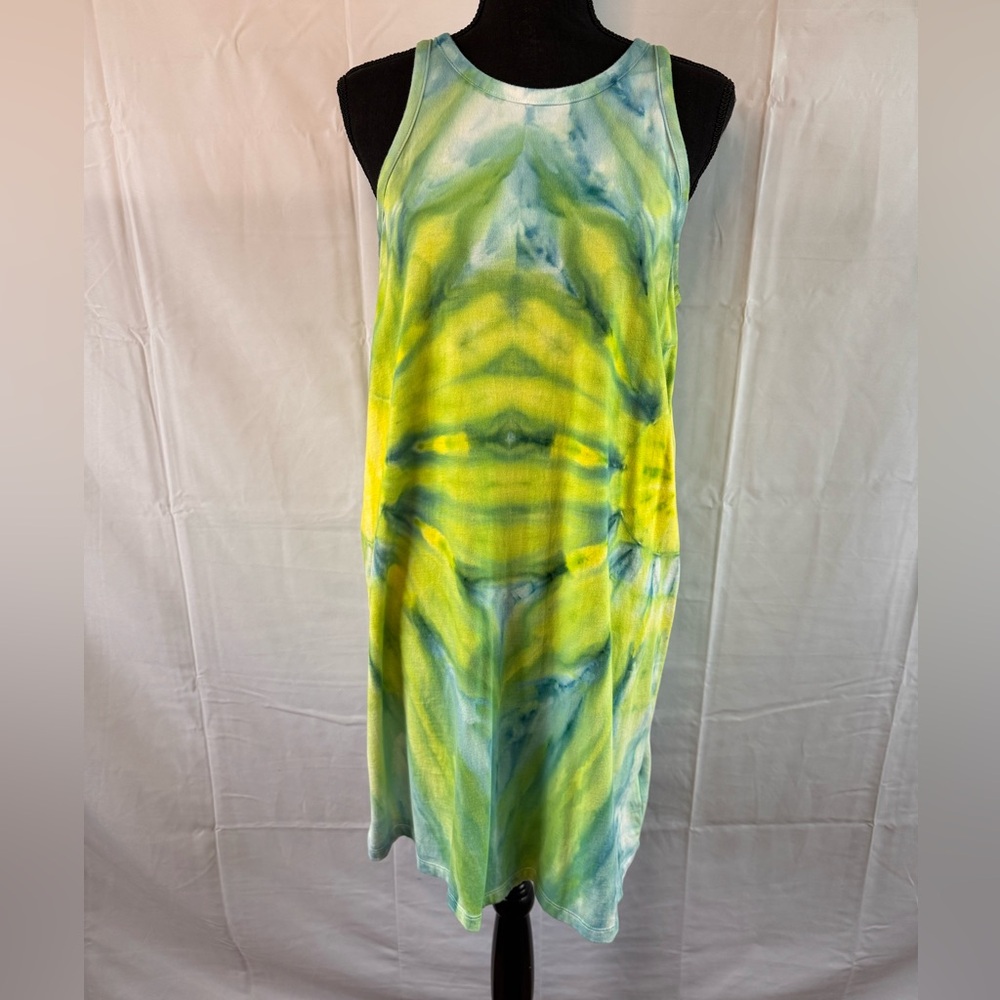 Hand Dyed Gap Tie-Dye Sleeveless Dress